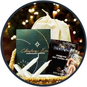 christmas eve bag circle